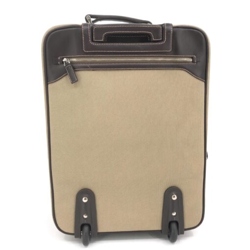 Prada - Jacquard Canvas Leather Suitcase - Image 3