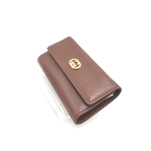 Gucci - Brown Leather Key Case - Image 3