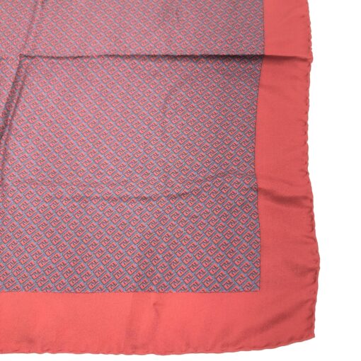 Fendi - Silk Scarf With Geometric Pattern - Image 3