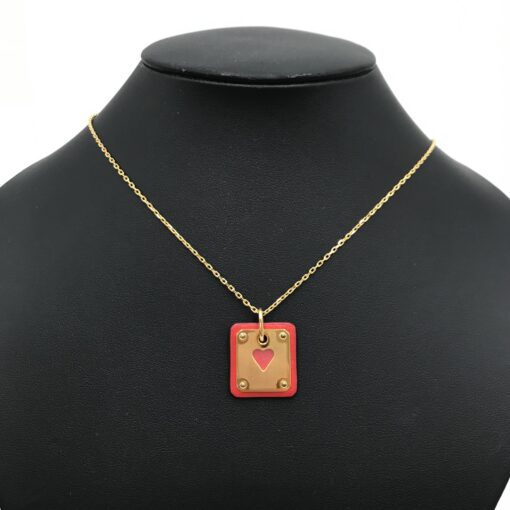 Hermès - As de Coeur Necklace - Image 3