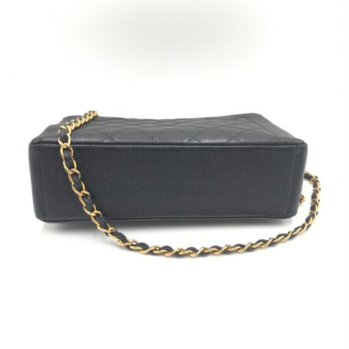 Chanel - Black Caviar Diana Flap Shoulder Bag - Image 4