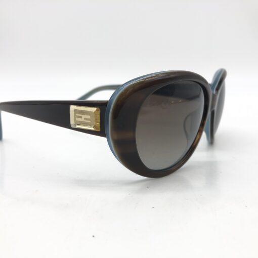 Fendi - Oversized cat-eye sunglasses in tortoise - Image 4