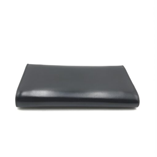 Cartier - Black leather wallet with gold clasp - Image 4