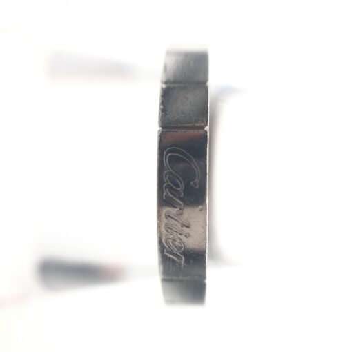 Cartier - Lanieres Ring, White Gold 750, US Size 6.5 - Image 4