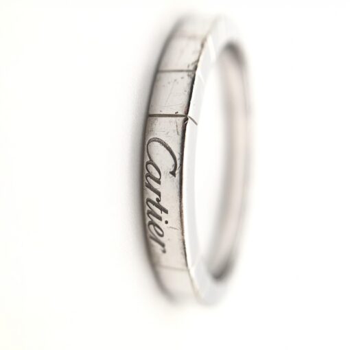 Cartier - Laniere Ring, White Gold 750, Size 10 - Image 4