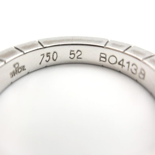 Cartier - Laniere Ring, White Gold 750, US Size 6 - Image 4