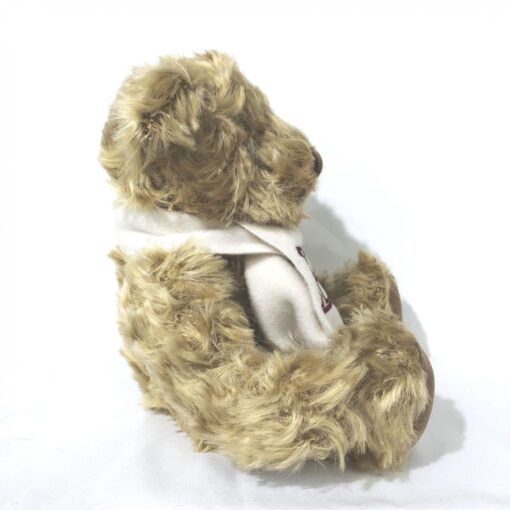 Burberry - Brown teddy bear with logo scarf - Image 4