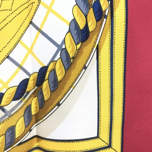 Hermès - Silk Scarf Featuring Royal Motifs - Image 4