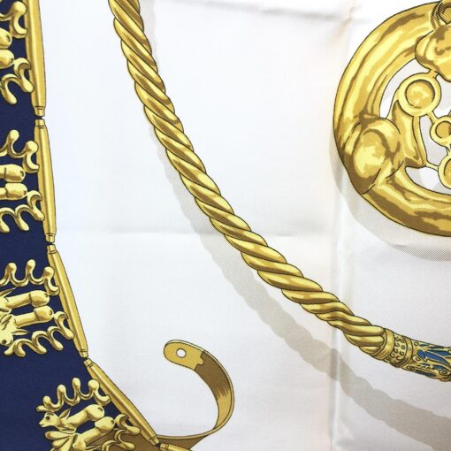 Hermès - Les Cavaliers D'Or Silk Scarf - Image 4