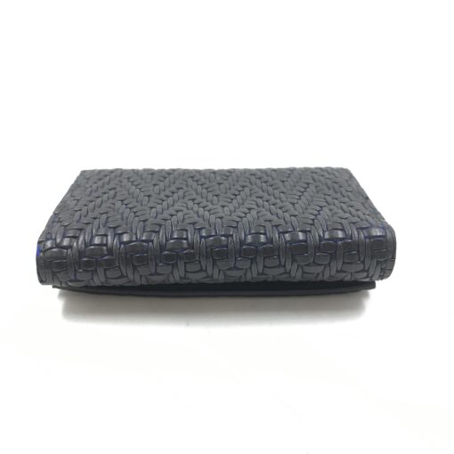 Salvatore Ferragamo - Textured Leather Bifold Key Case - Image 4