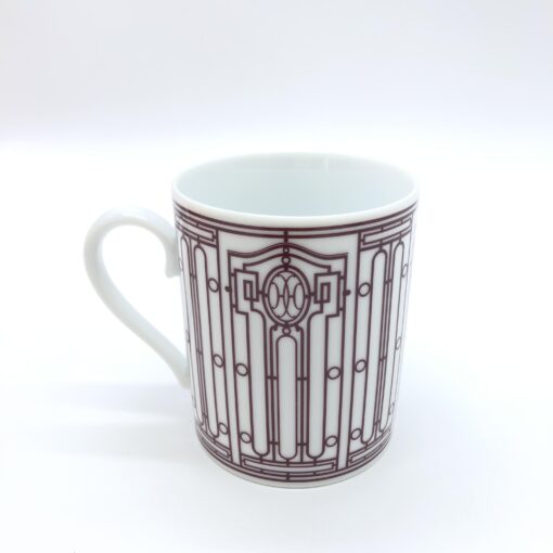 Hermès - H Deco Porcelain Mug With Intricate Design - Image 4