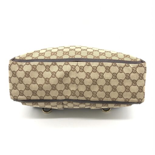 Gucci - GG Canvas Abbey Pocket Tote Brown - Image 4