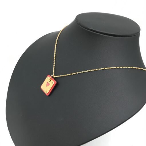 Hermès - As de Coeur Necklace - Image 4