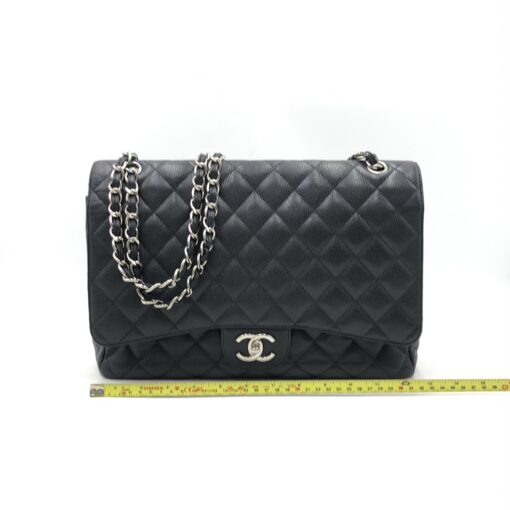 Chanel - Maxi Classic Caviar Double Flap shoulder bag - Image 5