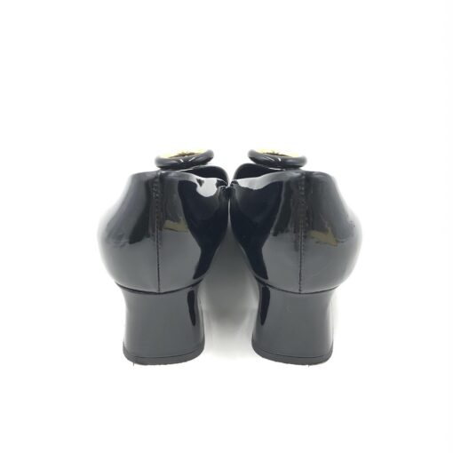 Louis Vuitton - Patent leather black heeled shoes - Image 5