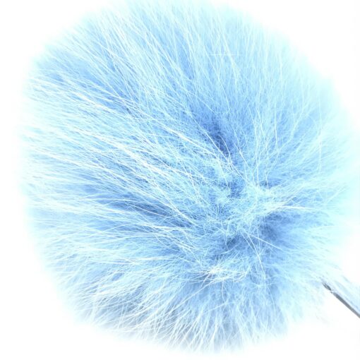 Fendi - Light blue faux fur bag charm - Image 5