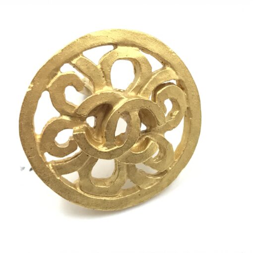Chanel - CC clip-on earrings, Gold Plated - Image 5