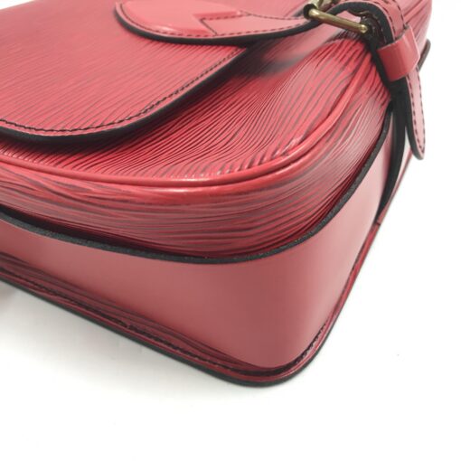 Louis Vuitton - Epi Cartouchiere Crossbody Bag In Red - Image 5