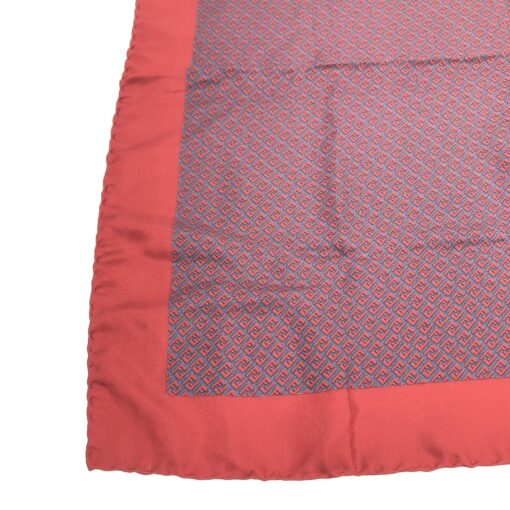 Fendi - Silk Scarf With Geometric Pattern - Image 5