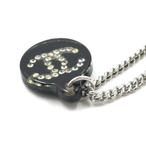 Chanel - Coco Mark Rhinestone Necklace - Image 5