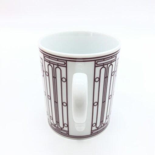 Hermès - H Deco Porcelain Mug With Intricate Design - Image 5