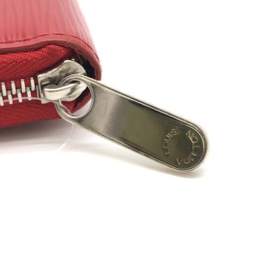 Louis Vuitton - Red Epi leather zippy wallet - Image 5