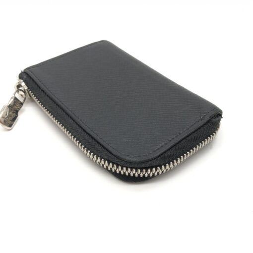 Louis Vuitton - Taiga Zippy coin purse in black - Image 6