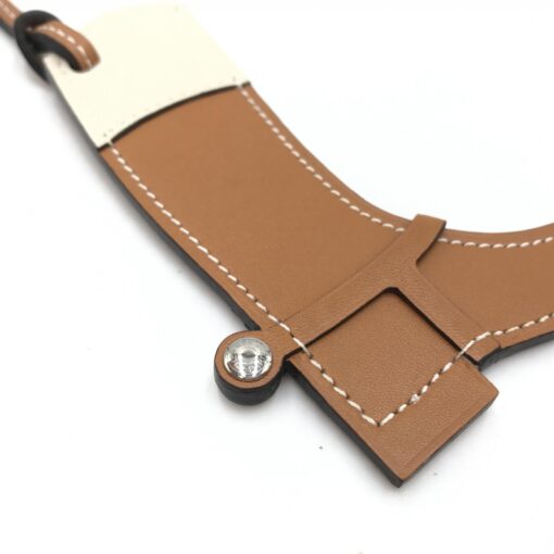 Hermès - long boot leather bag charm - Image 6