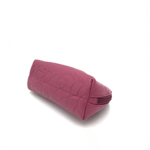 Chanel - Lambskin Pink Pouch - Image 6