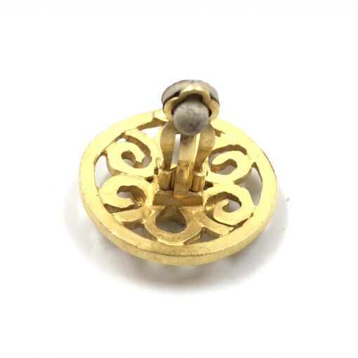Chanel - CC clip-on earrings, Gold Plated - Image 6