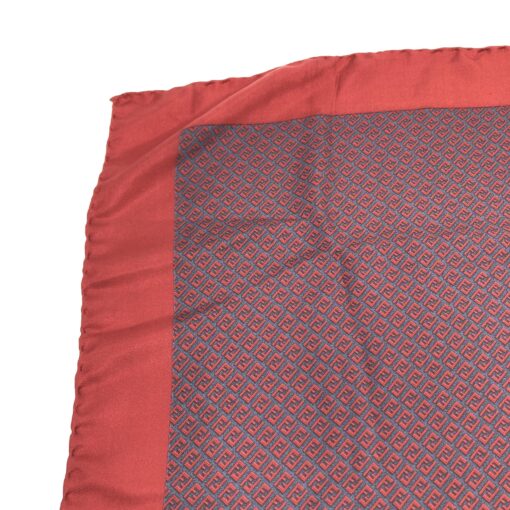 Fendi - Silk Scarf With Geometric Pattern - Image 6
