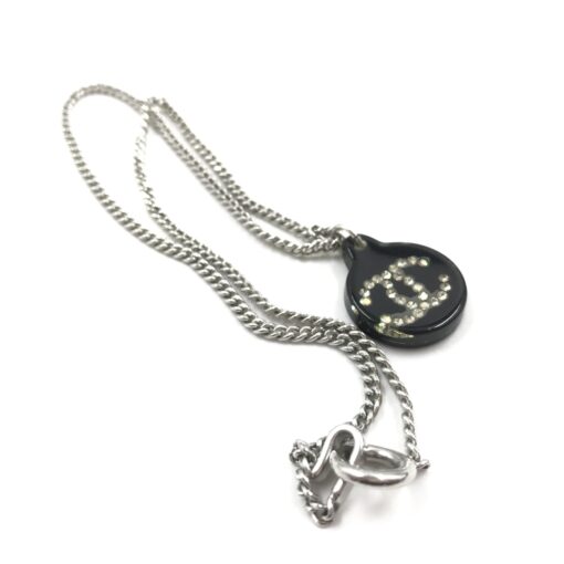 Chanel - Coco Mark Rhinestone Necklace - Image 6