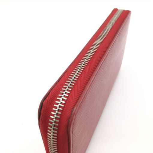 Louis Vuitton - Red Epi leather zippy wallet - Image 6