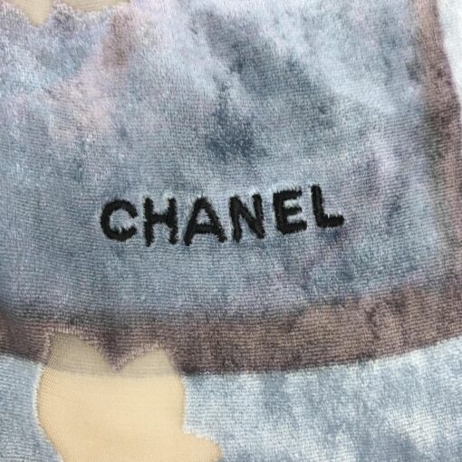 Chanel - floral square scarf - Image 7