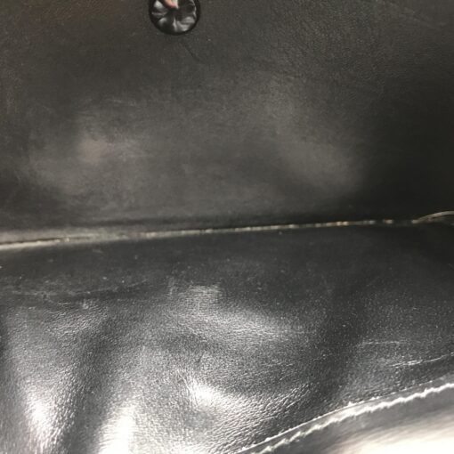 Cartier - Black leather wallet with gold clasp - Image 7