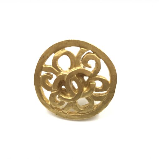 Chanel - CC clip-on earrings, Gold Plated - Image 7