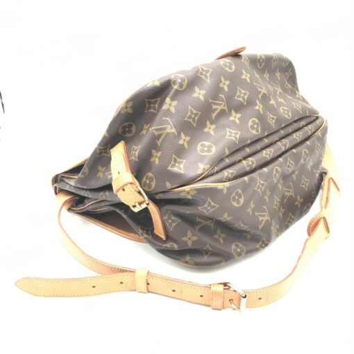 Louis Vuitton - Brown Monogram Saumur Messenger Bag - Image 7