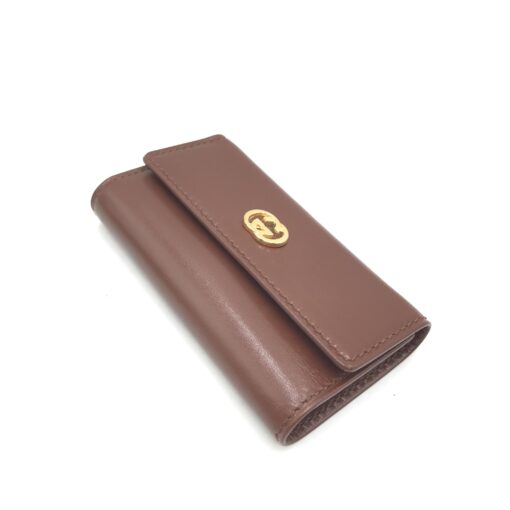 Gucci - Brown Leather Key Case - Image 7