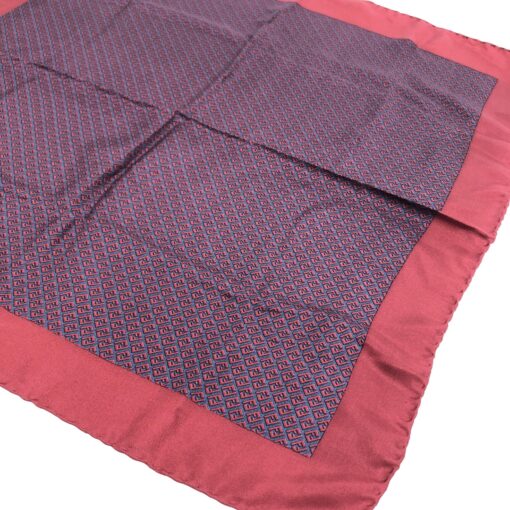 Fendi - Silk Scarf With Geometric Pattern - Image 7