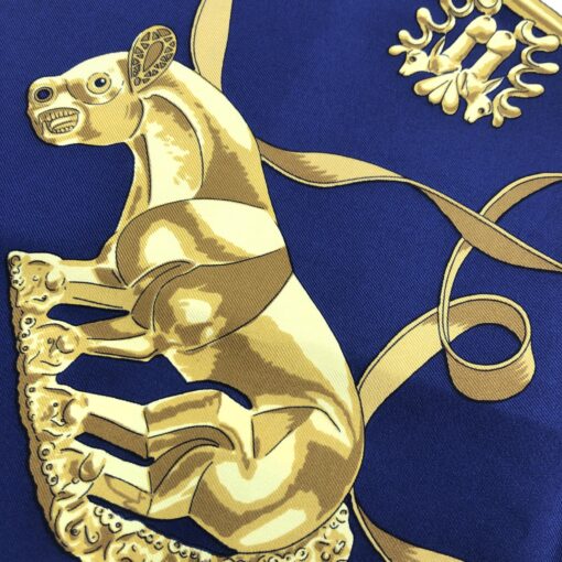 Hermès - Les Cavaliers D'Or Silk Scarf - Image 7