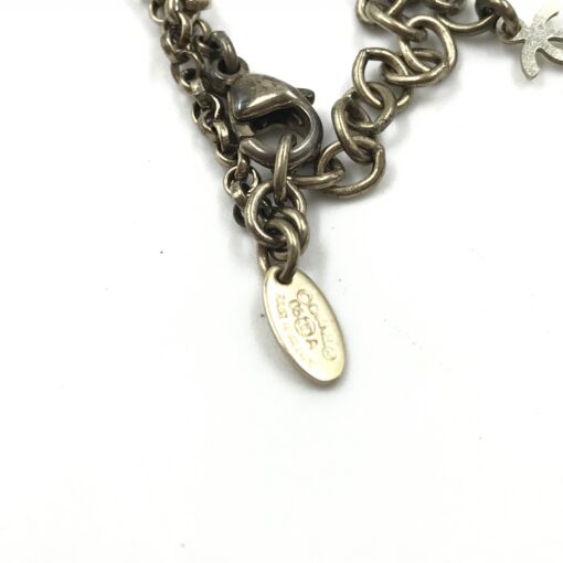 Chanel - Coco Mark Mademoiselle Camellia Flower Round Hologram Black Necklace - Image 7