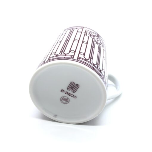 Hermès - H Deco Porcelain Mug With Intricate Design - Image 7