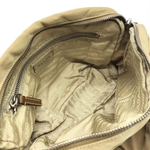 Prada - Beige Nylon Shoulder Bag - Image 7