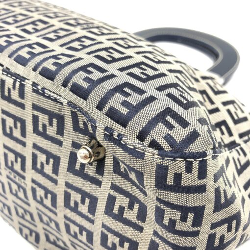 Fendi - Handbag, Cotton - Image 7