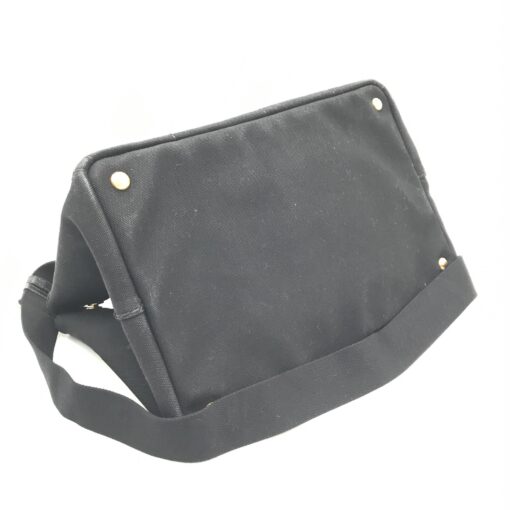 Prada - Black canvas canapa tote bag - Image 7