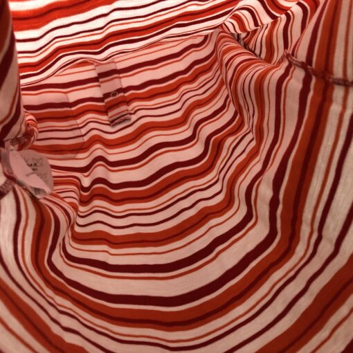 Prada - Striped orange and red polo shirt - Image 7