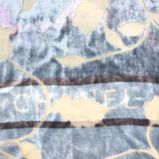 Chanel - floral square scarf - Image 8