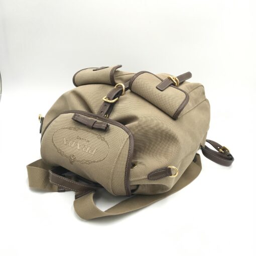 Prada - Backpack, Cotton - Image 8