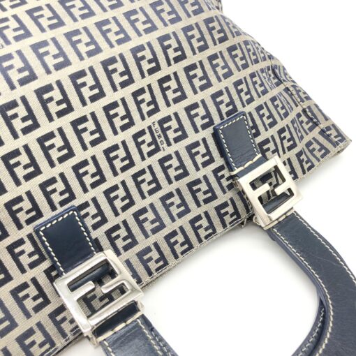 Fendi - Handbag, Cotton - Image 8