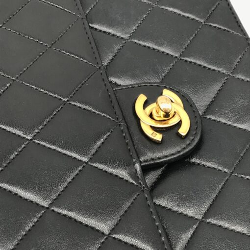 Chanel - Matelasse Chain Shoulde Bag Black - Image 8